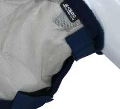 Rambo Fly Mask Navy/Silver
