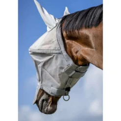 Rambo Fly Mask Silver/Titanium Grey/Silver