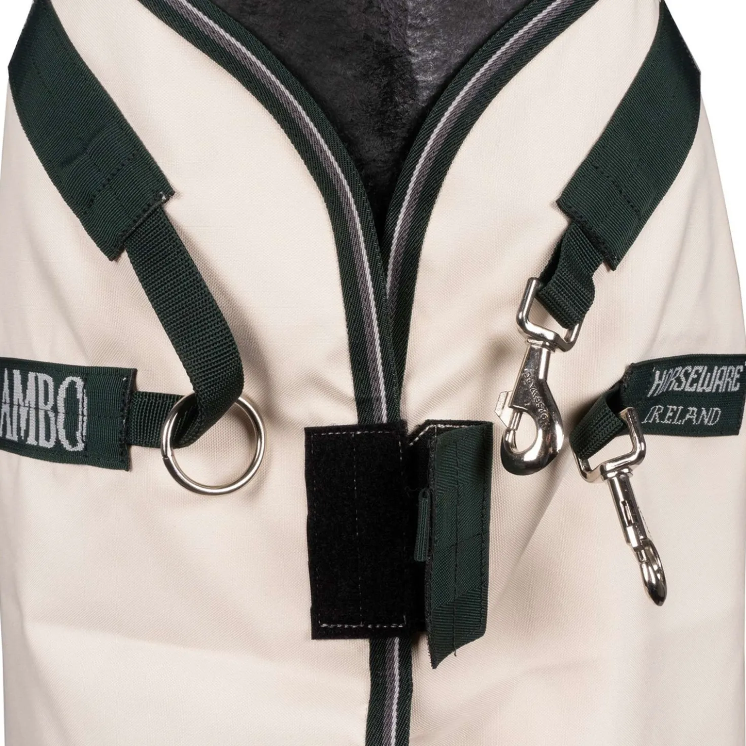 Rambo Hoody Chalk/Hunter Green/Silver