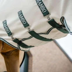 Rambo Hoody Chalk/Hunter Green/Silver