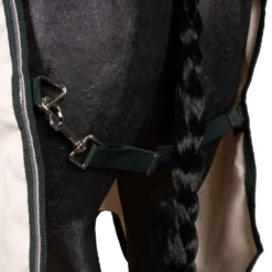 Rambo Hoody Pony Chalk/Hunter Green/Silver