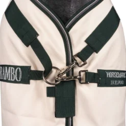 Rambo Hoody Pony Chalk/Hunter Green/Silver