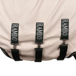 Rambo Hoody Pony Chalk/Hunter Green/Silver