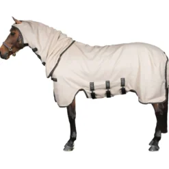 Rambo Hoody Pony Chalk/Hunter Green/Silver