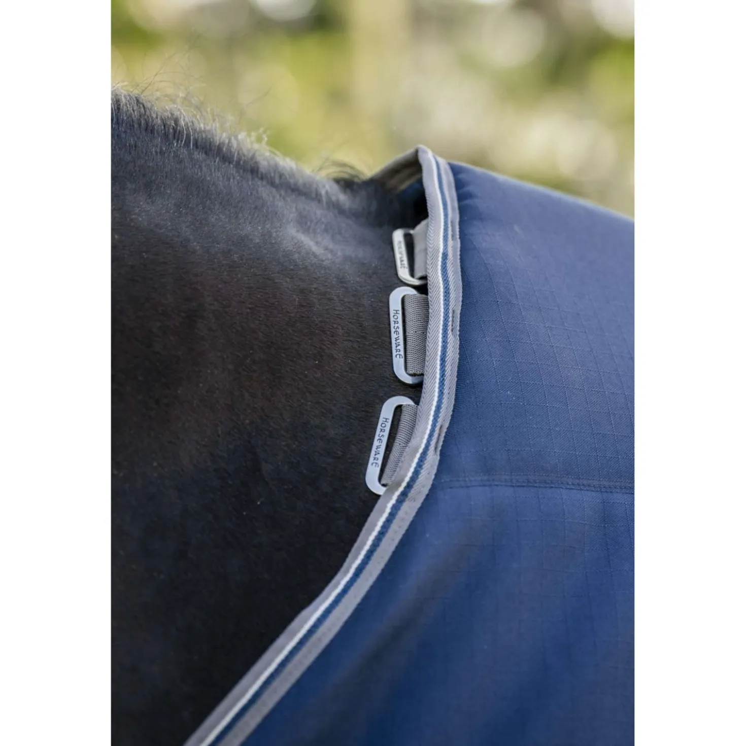 Rambo Optimo Staldeken 400g Navy/Thunderstorm Grey/Silver