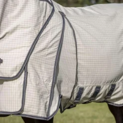 Rambo Optimo Supreme Summer Sheet Plus Navy check/Thunderstorm Grey/Silver