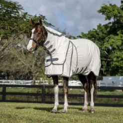Rambo Optimo Supreme Summer Sheet Plus Navy check/Thunderstorm Grey/Silver