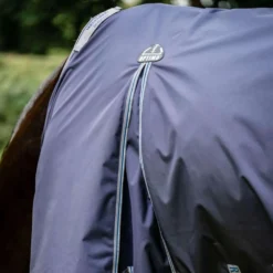 Rambo Optimo Turnout Plus 0g Navy/Thunderstorm Grey