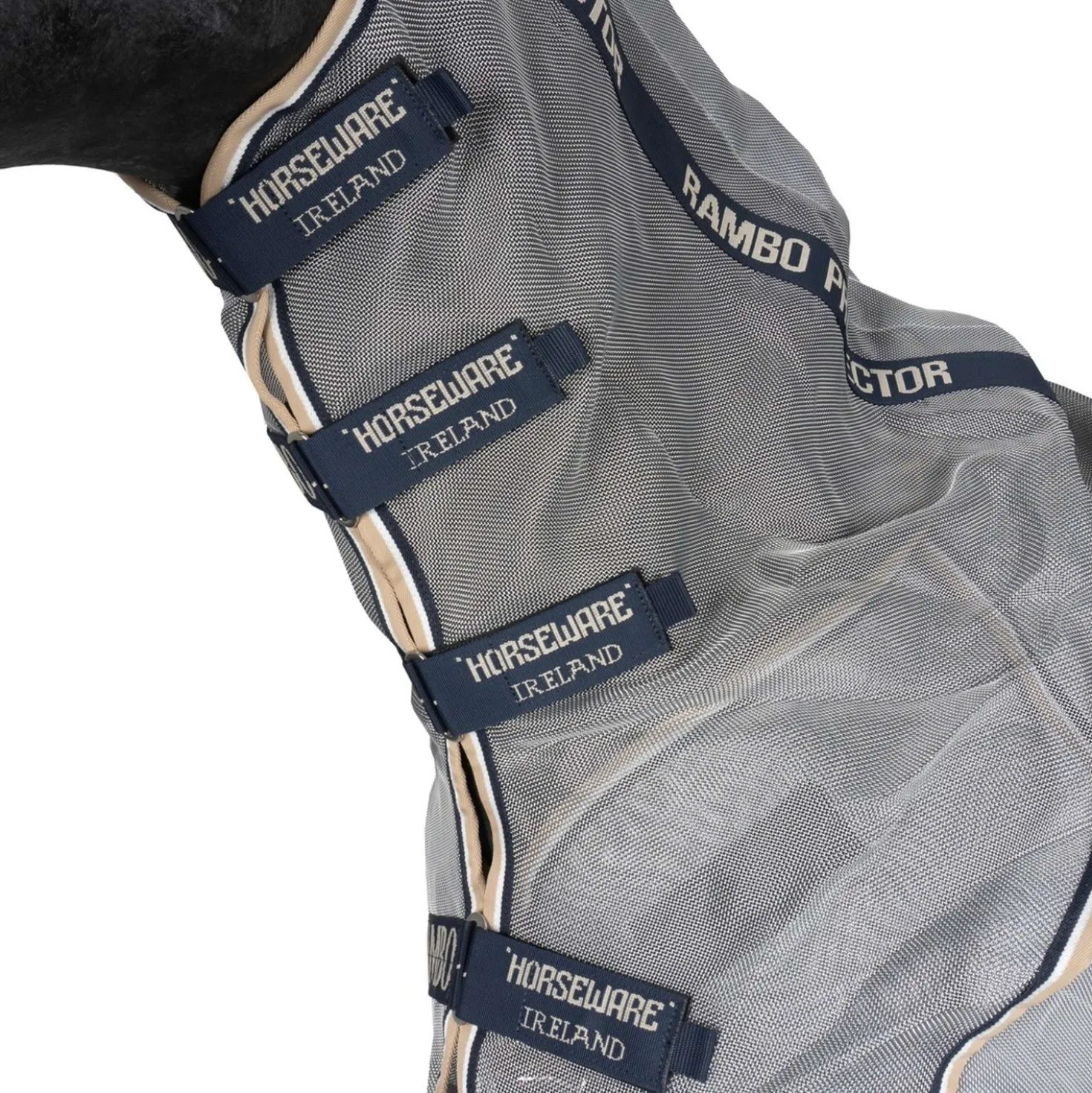 Rambo Protector Integrated Silver/Navy/White/Beige