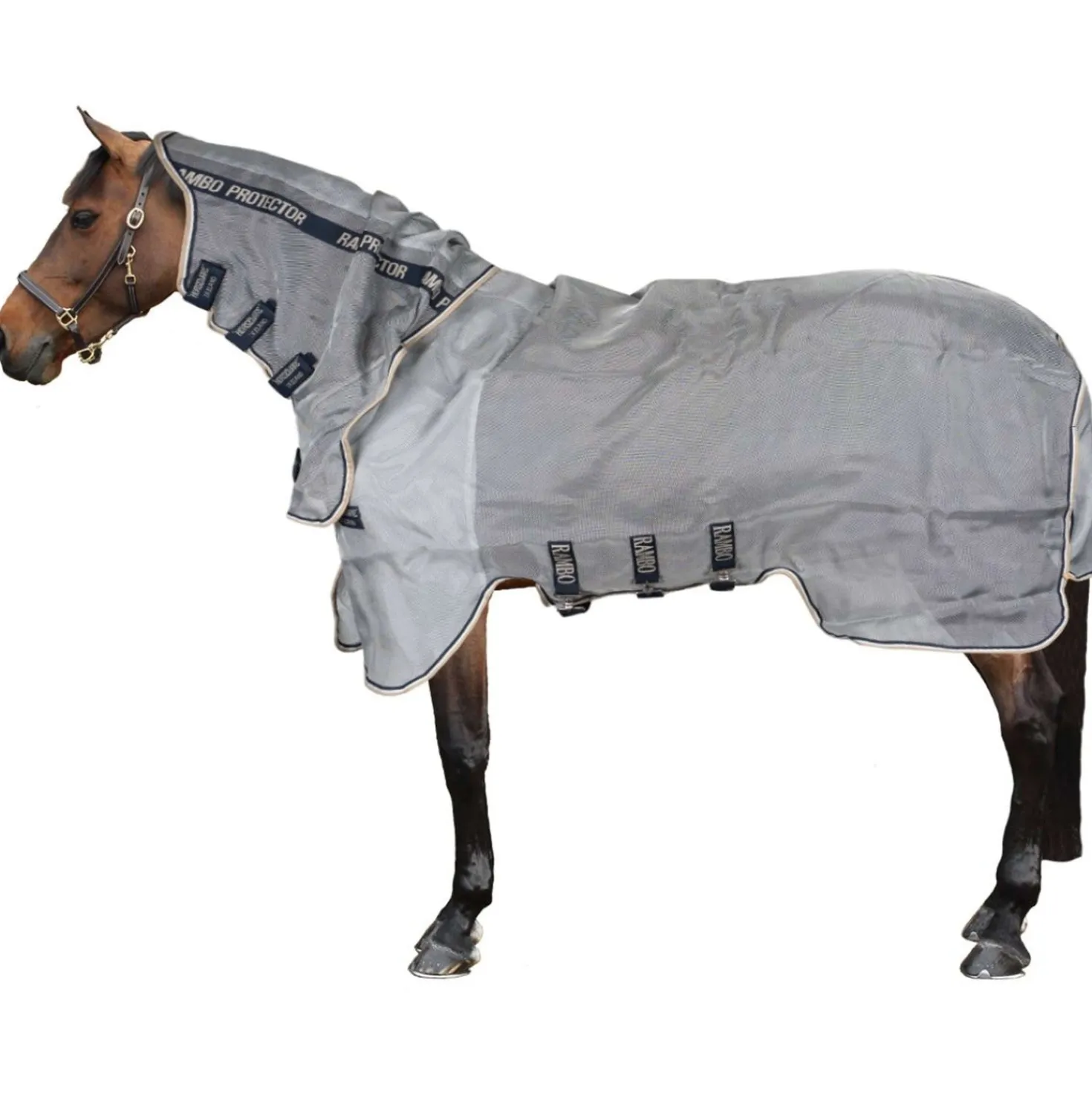 Rambo Protector Integrated Silver/Navy/White/Beige
