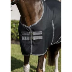 Rambo Stable Sheet Black/Thunderstorm Grey/Silver
