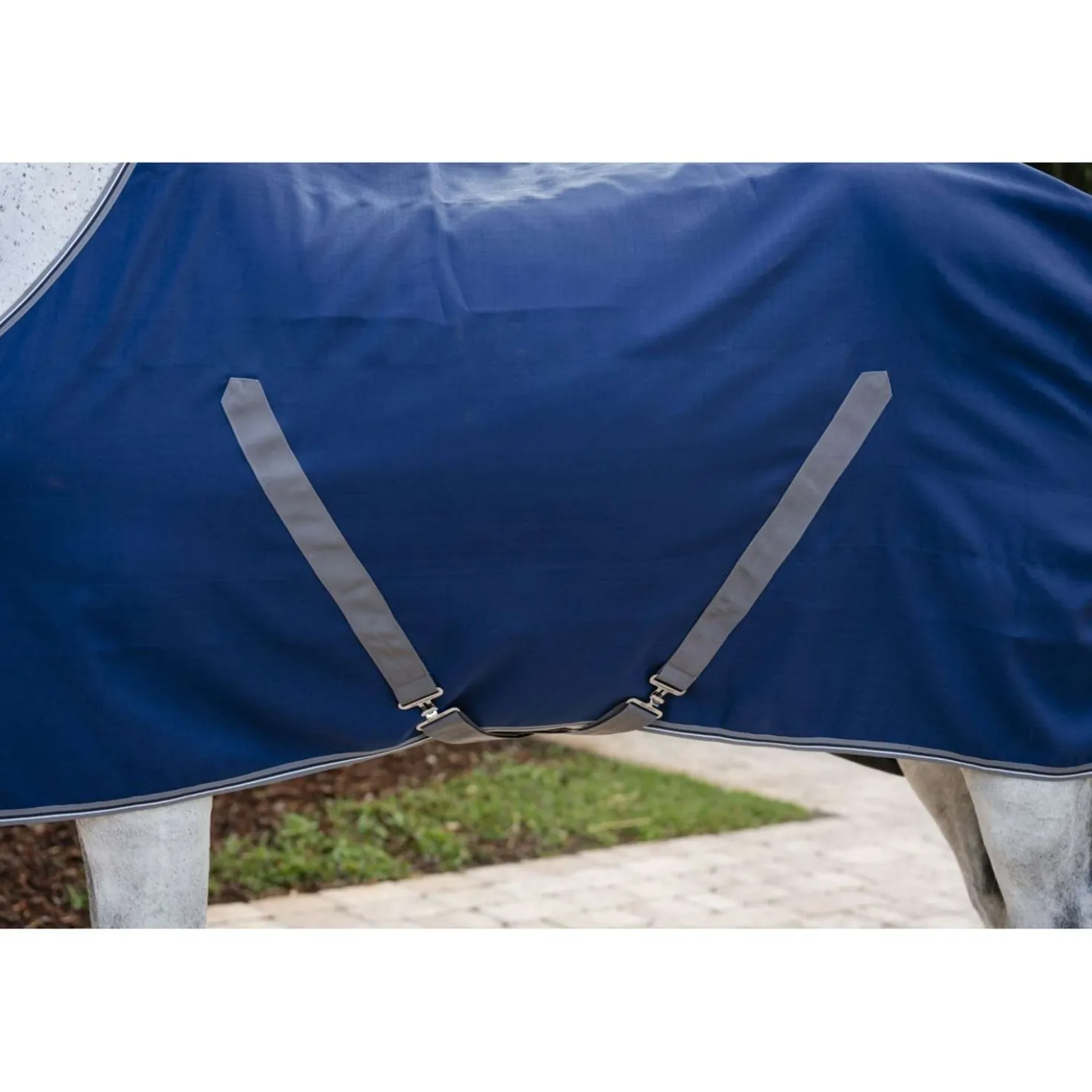 Rambo Stable Sheet Navy/Thunderstorm Grey/Silver