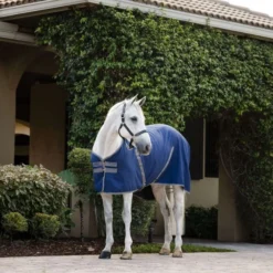 Rambo Stable Sheet Navy/Thunderstorm Grey/Silver