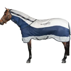 Rambo Summer Series Turnout 0g Navy/Grey