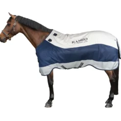 Rambo Summer Series Turnout 0g Navy/Grey