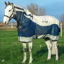 Rambo Summer Series Turnout 0g Navy/Grey