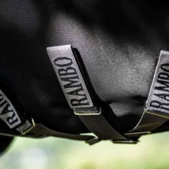 Rambo Turnout 1680D 50g Black/Thunderstorm Grey/Silver
