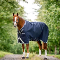 Rambo Turnout 1680D 50g Navy/Thunderstorm Grey/Silver