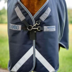 Rambo Turnout 1680D 50g Navy/Thunderstorm Grey/Silver
