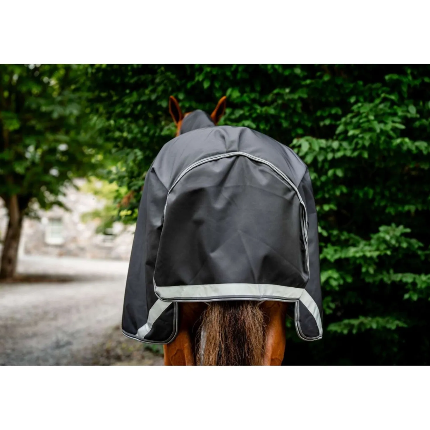 Rambo Turnout 1680D Plus 100g Black/Thunderstorm Grey/Silver