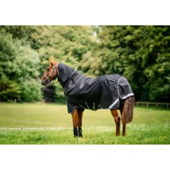 Rambo Turnout 1680D Plus 100g Black/Thunderstorm Grey/Silver
