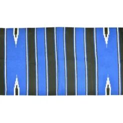 Randol's Navajo Show Blanket Katoen Zwart/Blauw/Wit