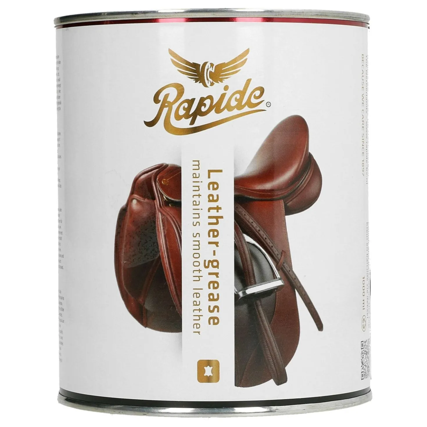 Rapide Ledervet 1L Zwart