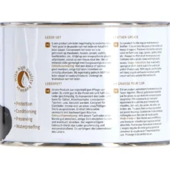 Rapide Ledervet 500ml Zwart