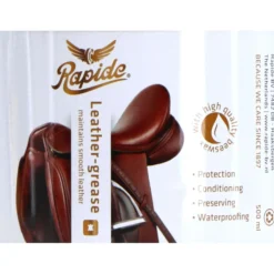 Rapide Ledervet 500ml Zwart
