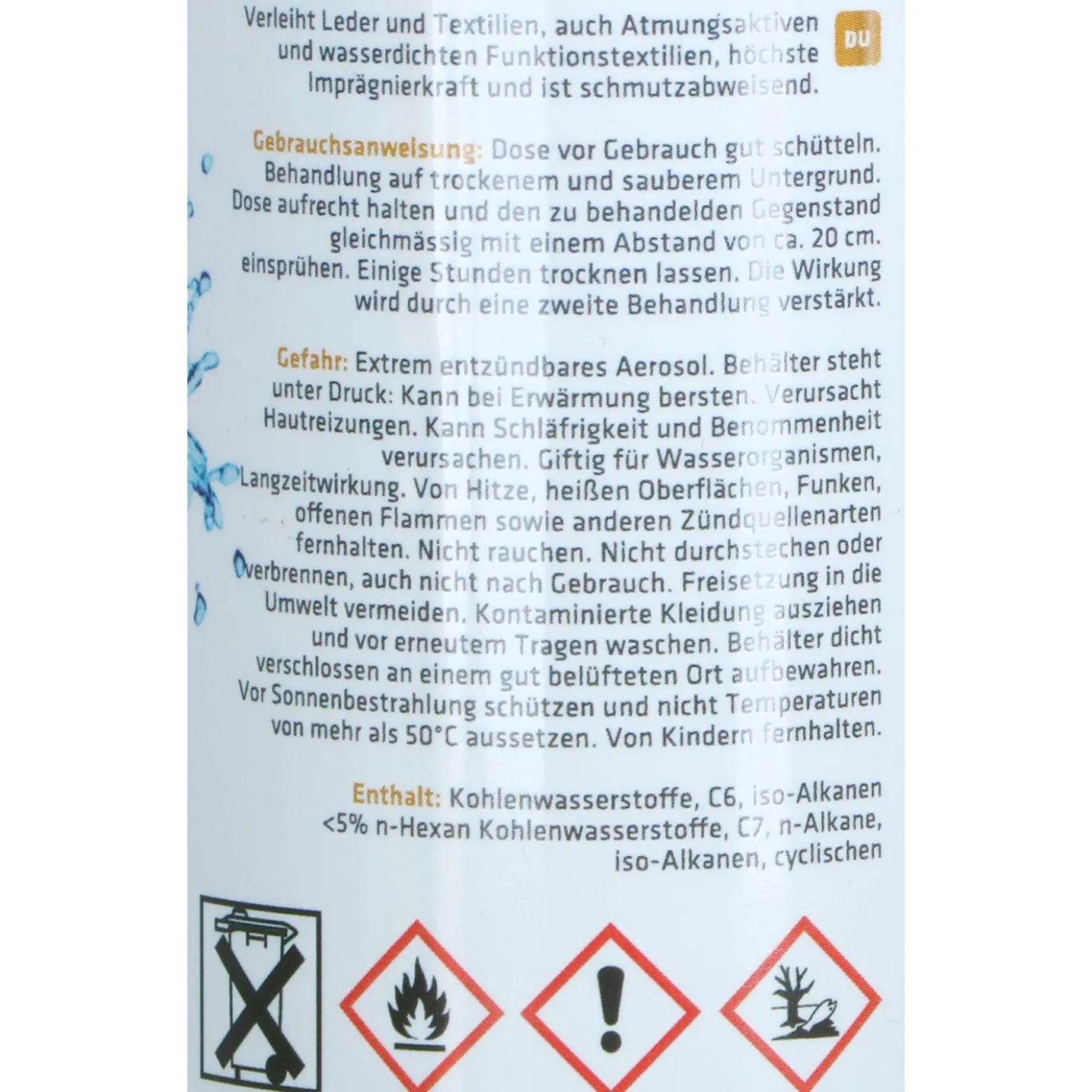 Rapide Waterproofspray