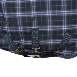 Rhino Plus Turnout Heavy Varilayer 450g Navy Check/Indigo