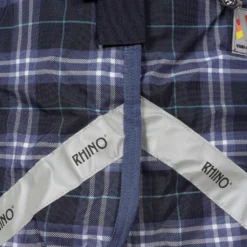 Rhino Plus Turnout Heavy Varilayer 450g Navy Check/Indigo