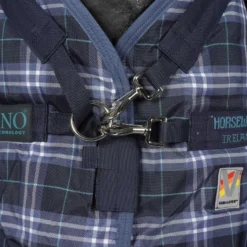Rhino Plus Turnout Heavy Varilayer 450g Navy Check/Indigo