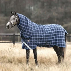 Rhino Plus Turnout Heavy Varilayer 450g Navy Check/Indigo
