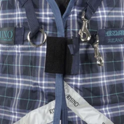 Rhino Plus Turnout Lite 0g Navy Check/Indigo