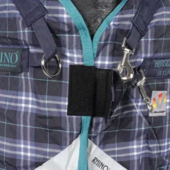 Rhino Plus Turnout Medium Varilayer 250g Navy Check