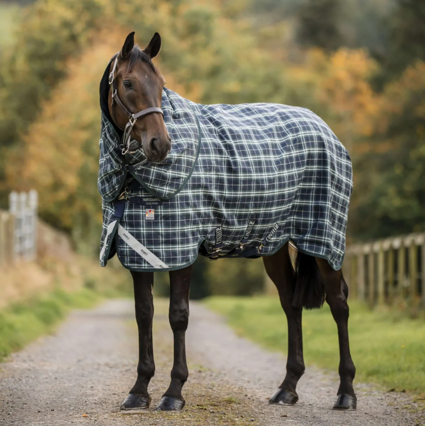 Rhino Turnout Plus 250g Varilayer Hunter Check/Green/Navy