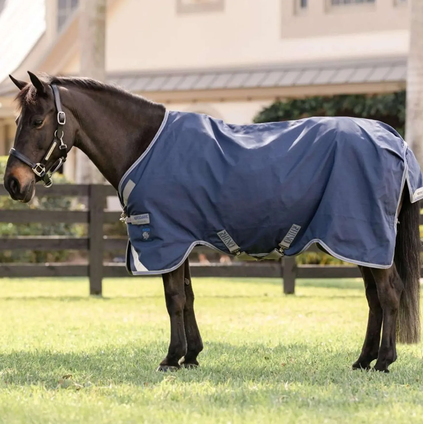 Rhino Turnout Pony 100g Navy/Titanium Grey/Classic Blue