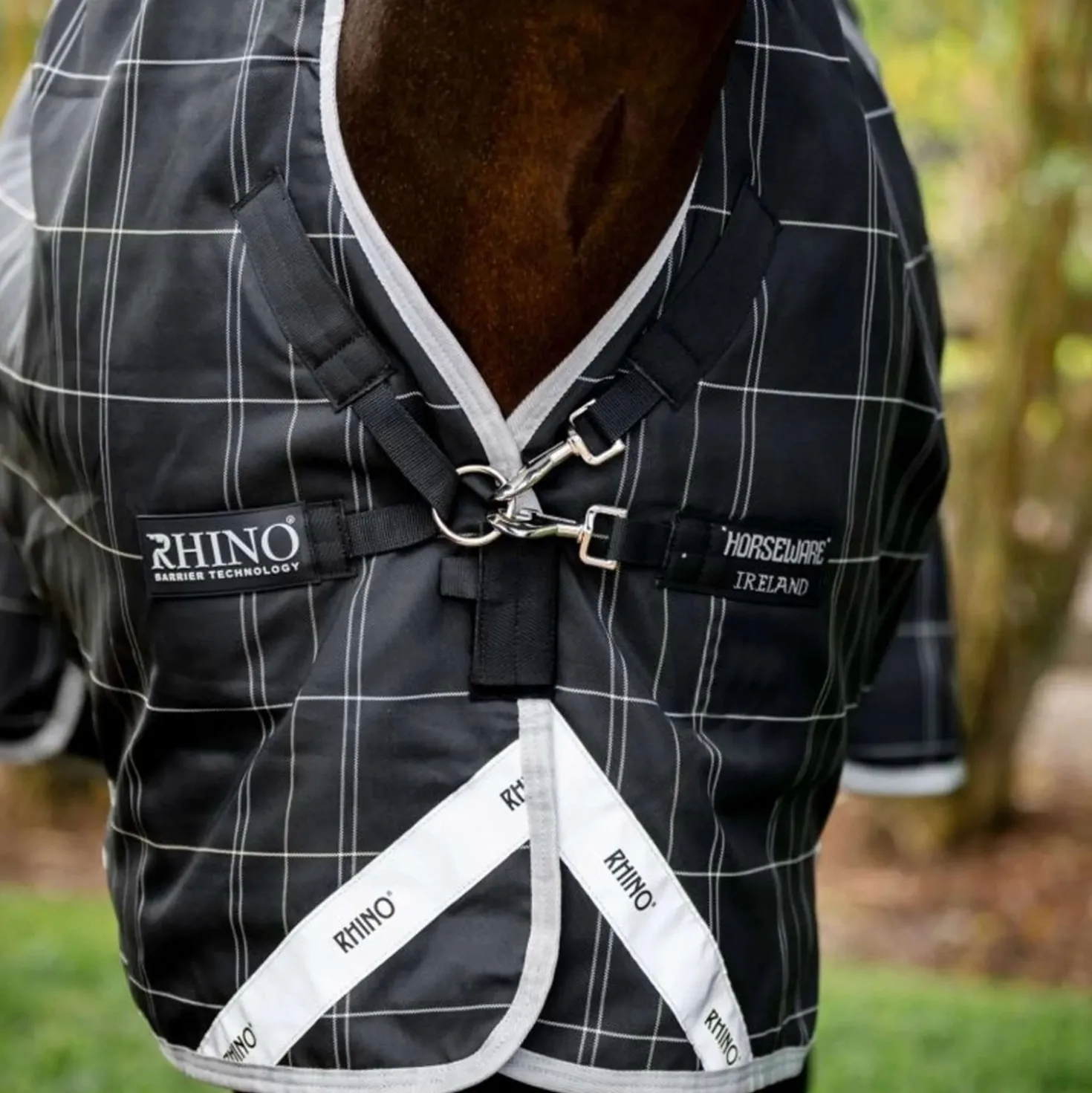 Rhino Wug Turnout 0g Blk/Grey/White Chk/Gray