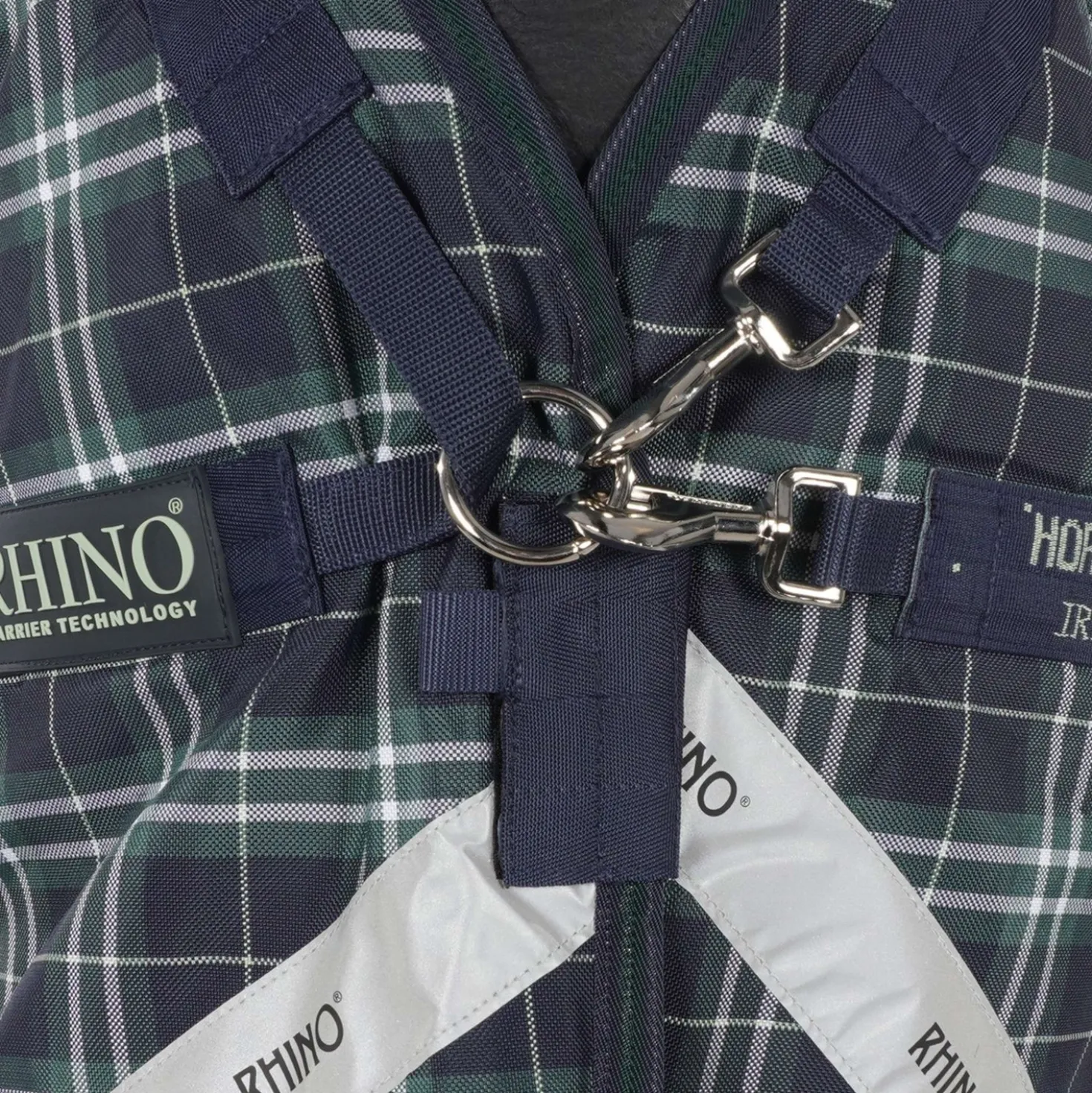 Rhino Wug Turnout Lite 100g Hunter Check