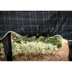 Rhino Wug Turnout Medium Varilayer 250g Black/Grey/White Check/Gray