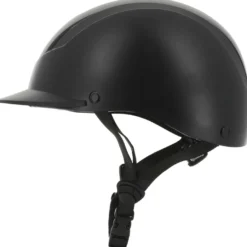 Riding World Cap Topy Mat Zwart