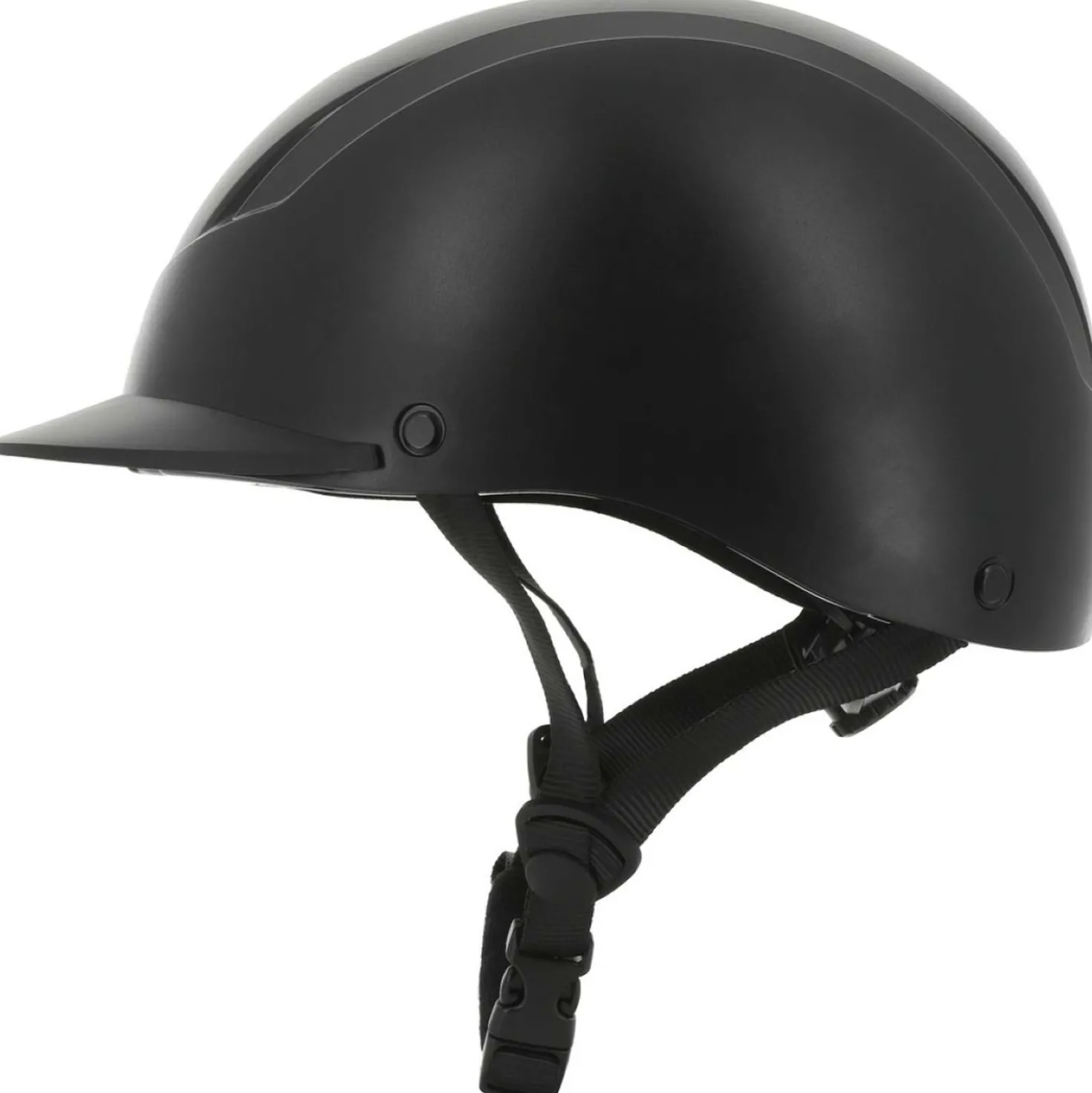 Riding World Cap Topy Mat Zwart
