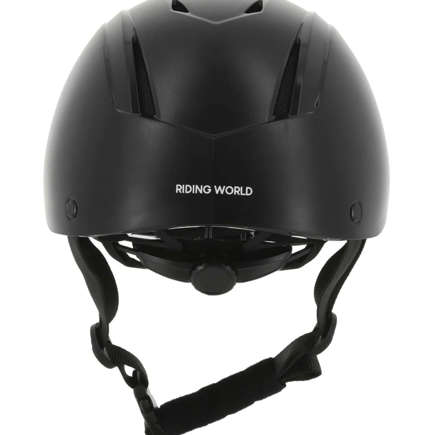 Riding World Cap Topy Mat Zwart