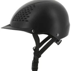 Riding World Cap Windy Mat Zwart
