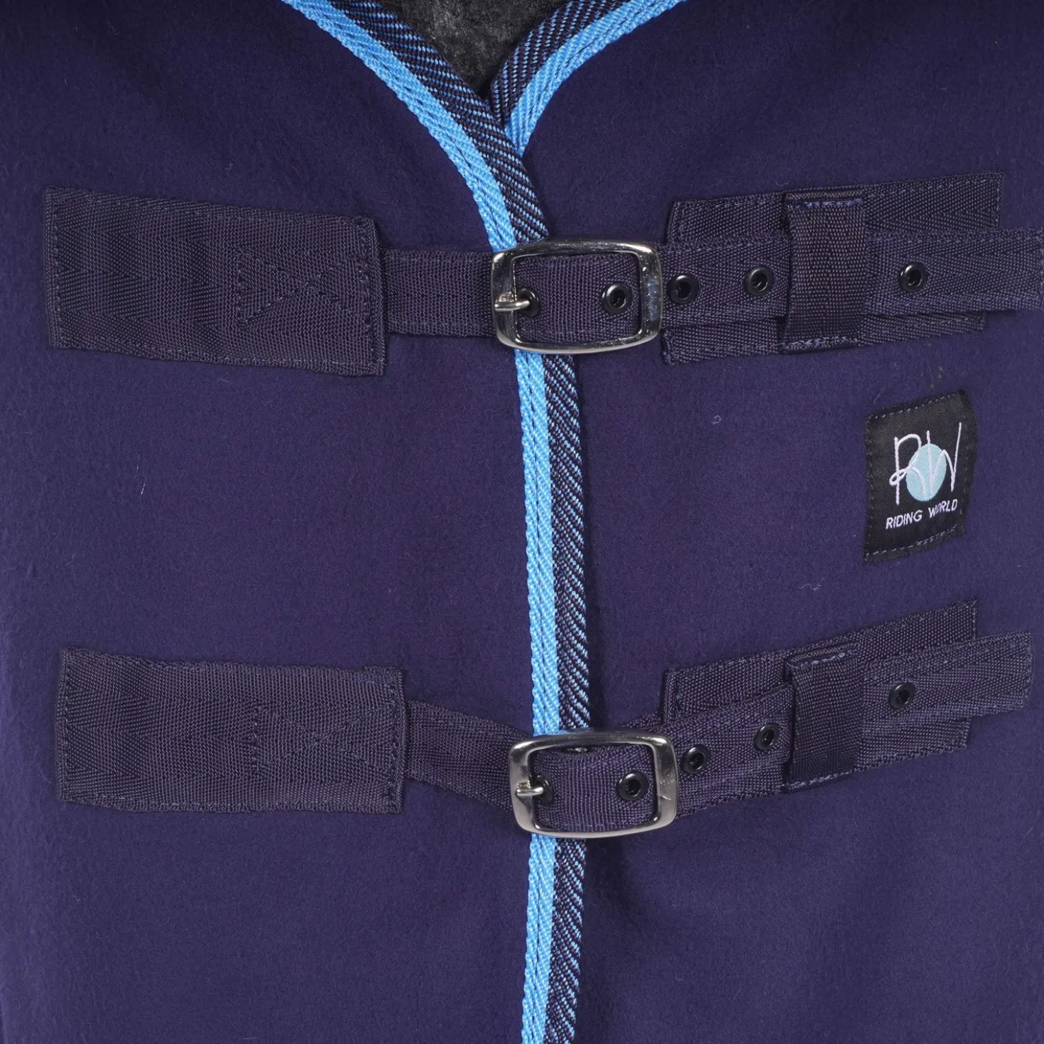 Riding World Fleecedeken Polar Fleece met Kruissingels