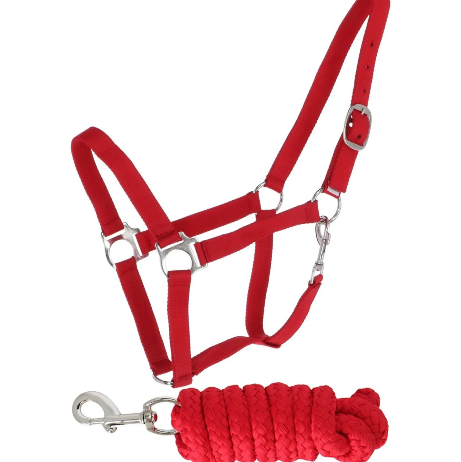 Riding World Halsterset Club met Touw Rood