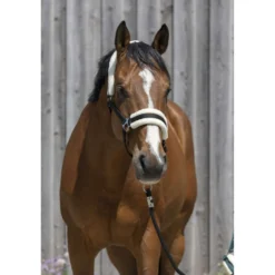 Riding World Halster Synthetic Fur Zwart