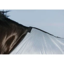 Riding World Vliegendeken Belly Mesh Grijs