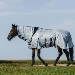 Riding World Vliegendeken Belly Mesh Combo Grijs